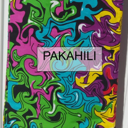 Tissu Wax 100% Coton  -Vortex Tropical